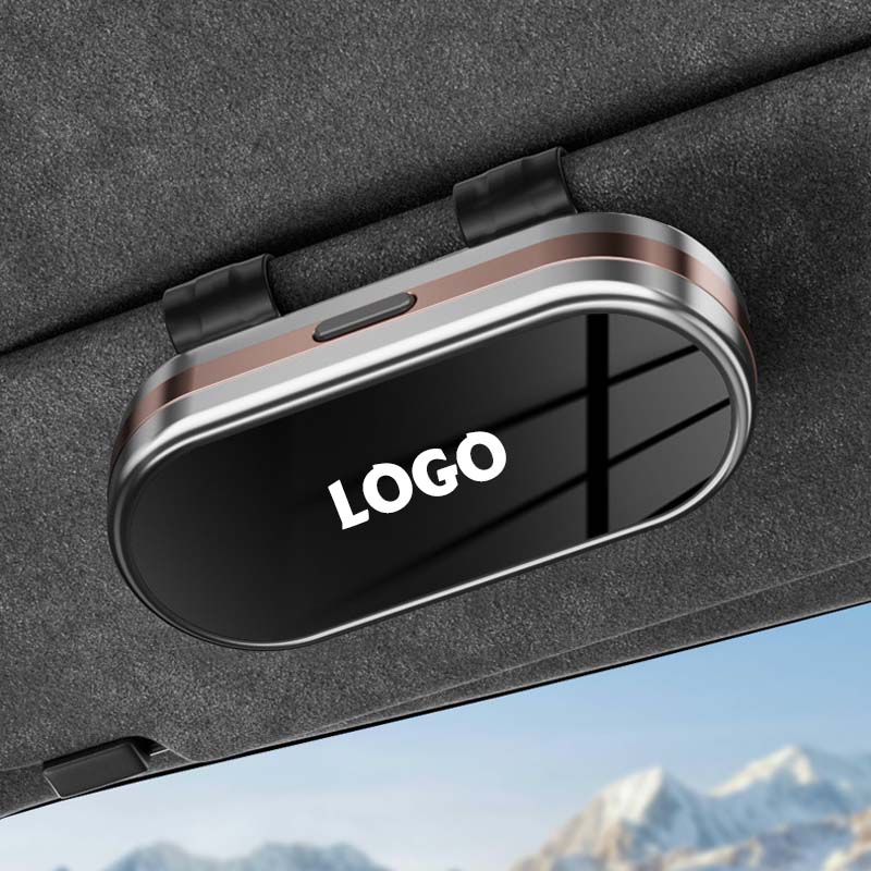 Customized Mirrored Car Glasses Case