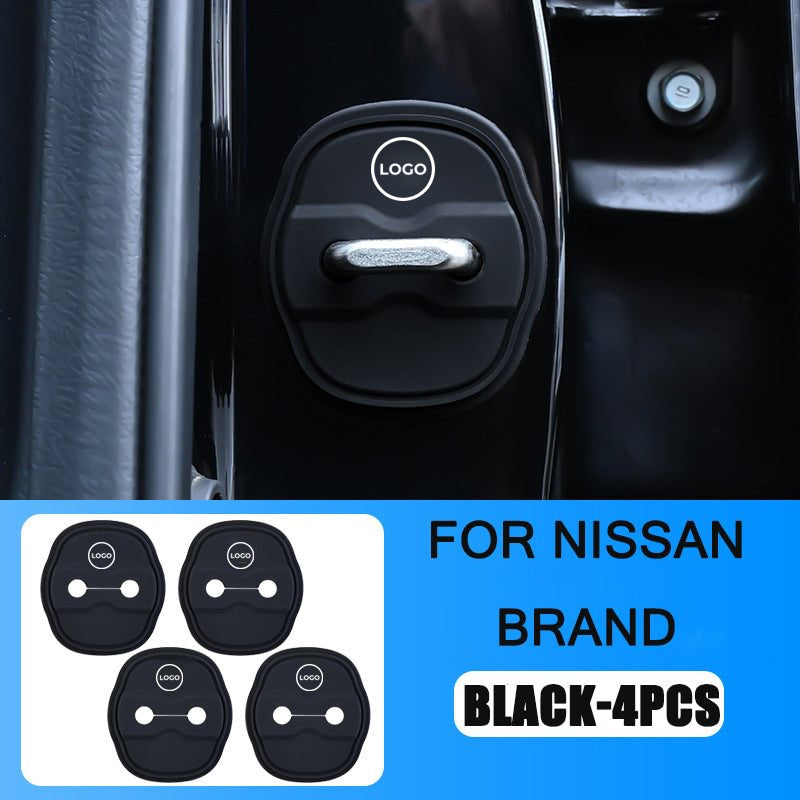 Car Door Latch Silicone Protective Cover (4pcs)