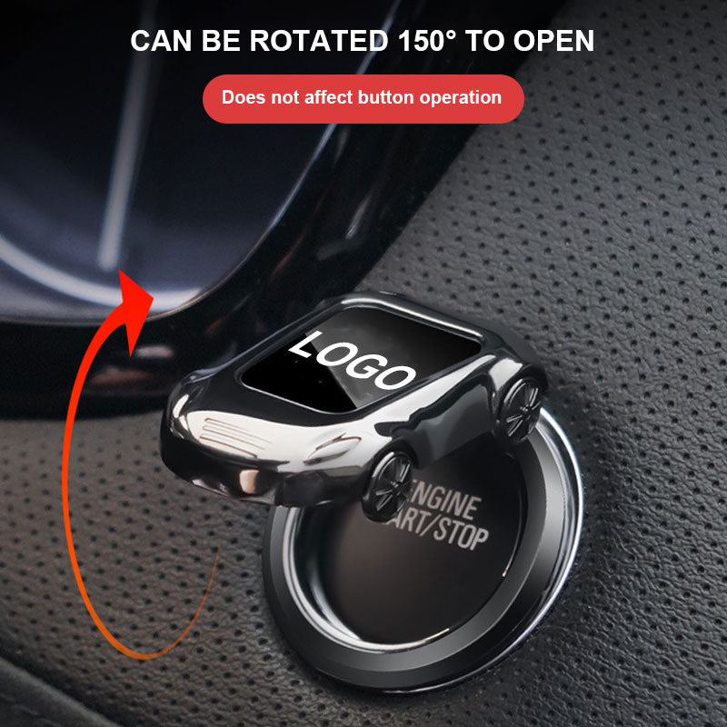 Custom Car Sports Car One-Touch Start Button Protective Cover