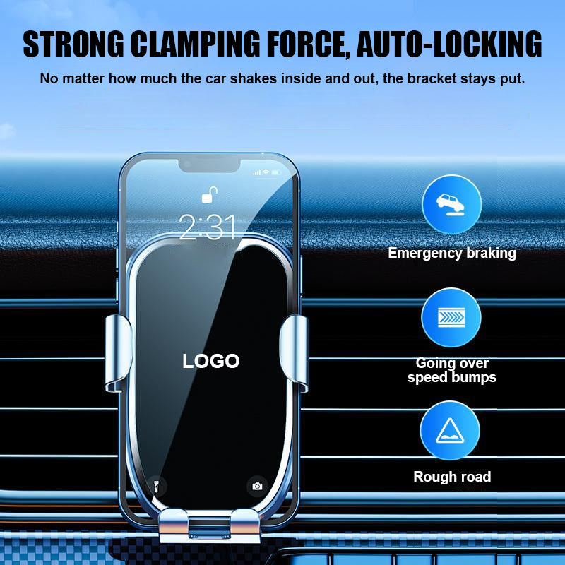 Car Air Outlet Metal Gravity Navigation Bracket