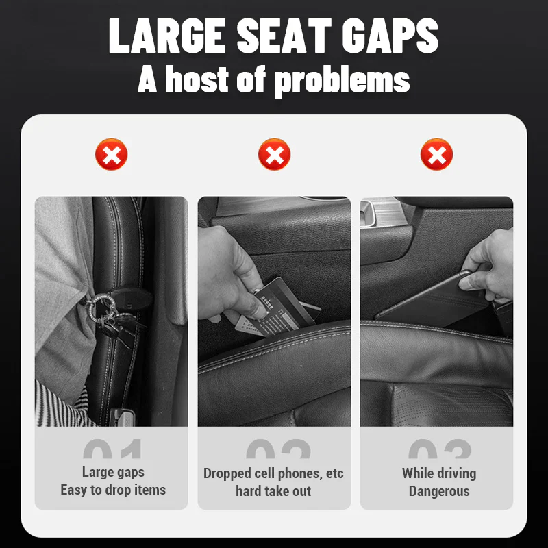 Gap filling for car seat