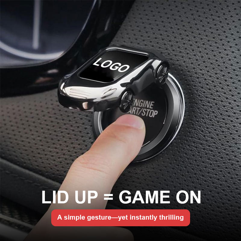 Custom Car Sports Car One-Touch Start Button Protective Cover