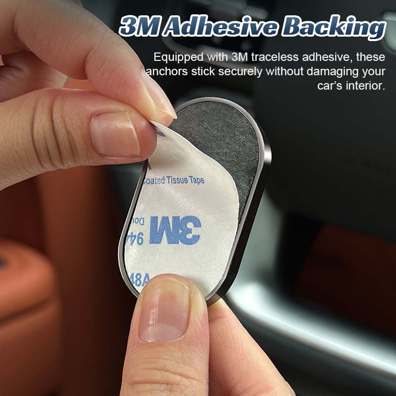 Seat belt anchors with logo