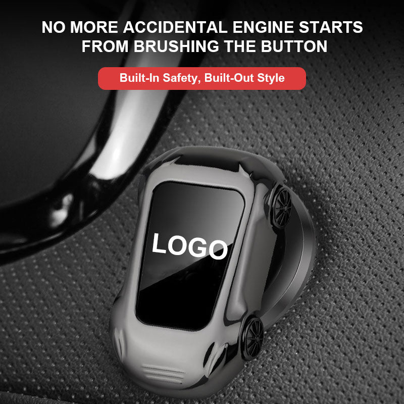 Custom Car Sports Car One-Touch Start Button Protective Cover