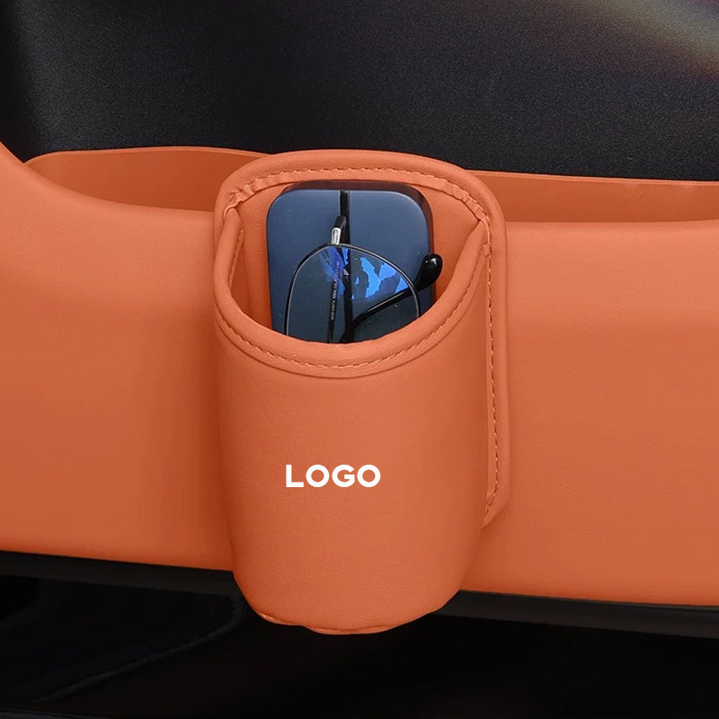 Car door cup holder