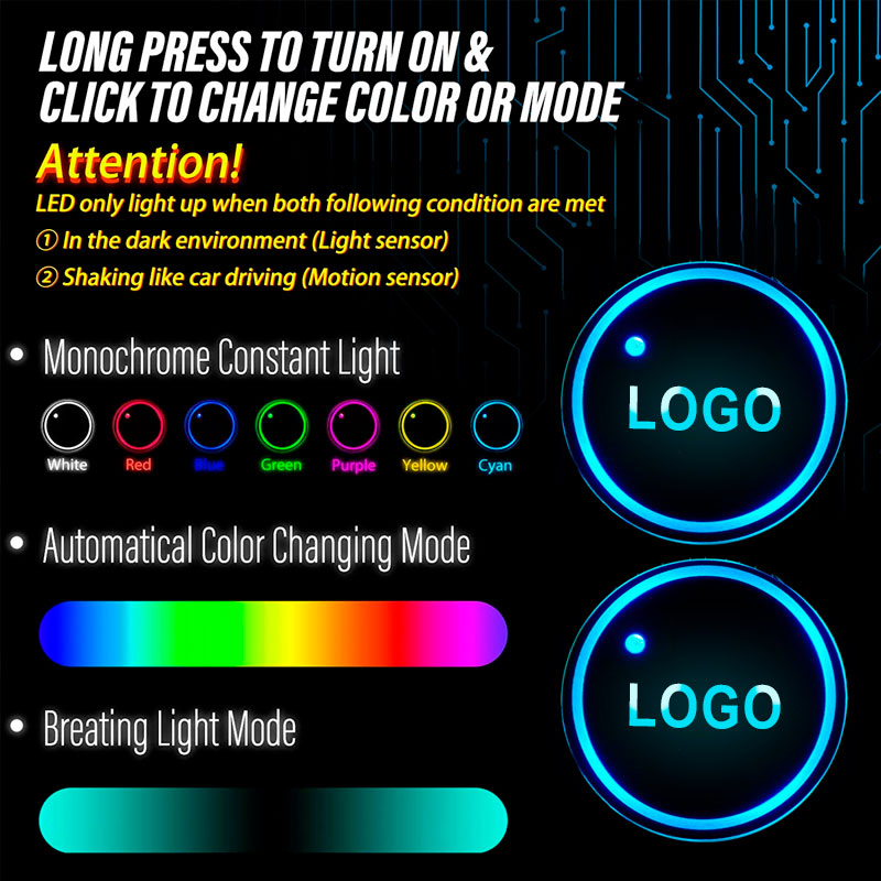 Car Coaster Mood Light