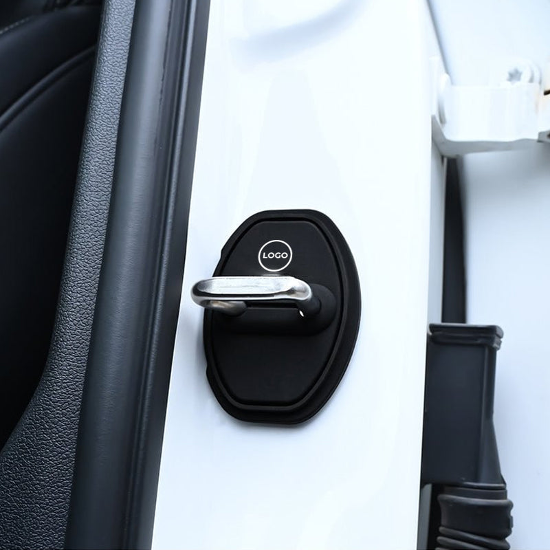 Car Door Latch Silicone Protective Cover (4pcs)