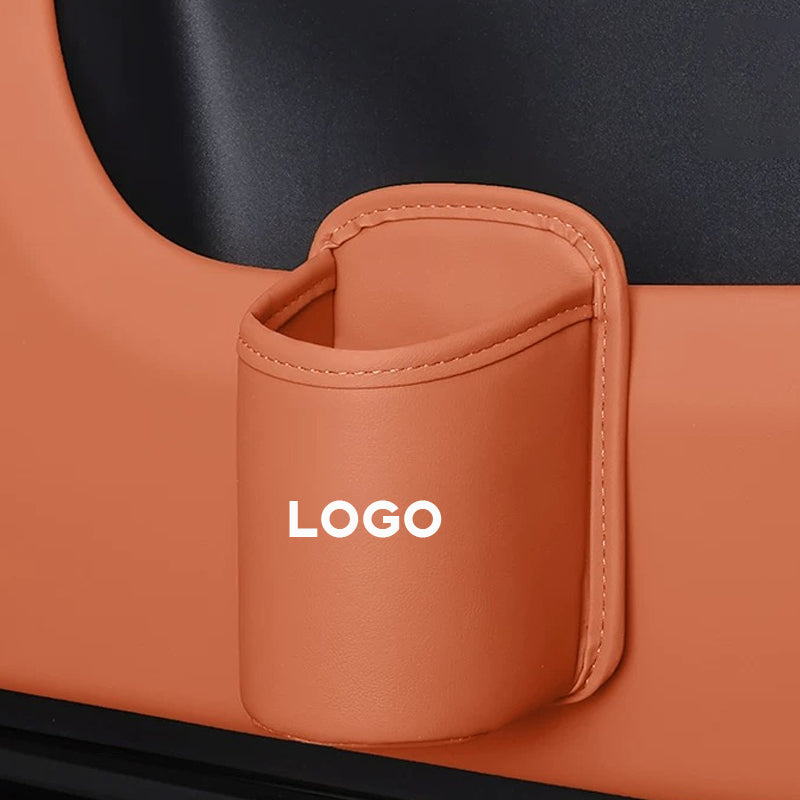Car door cup holder
