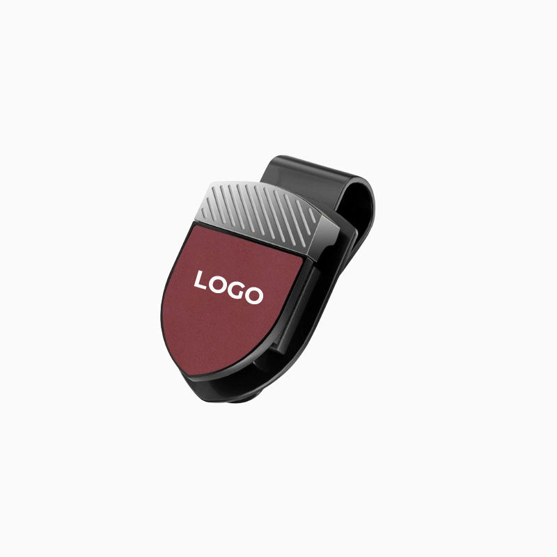 🕶️🚗 AutoClip Custom Logo Sunglasses Holder✨