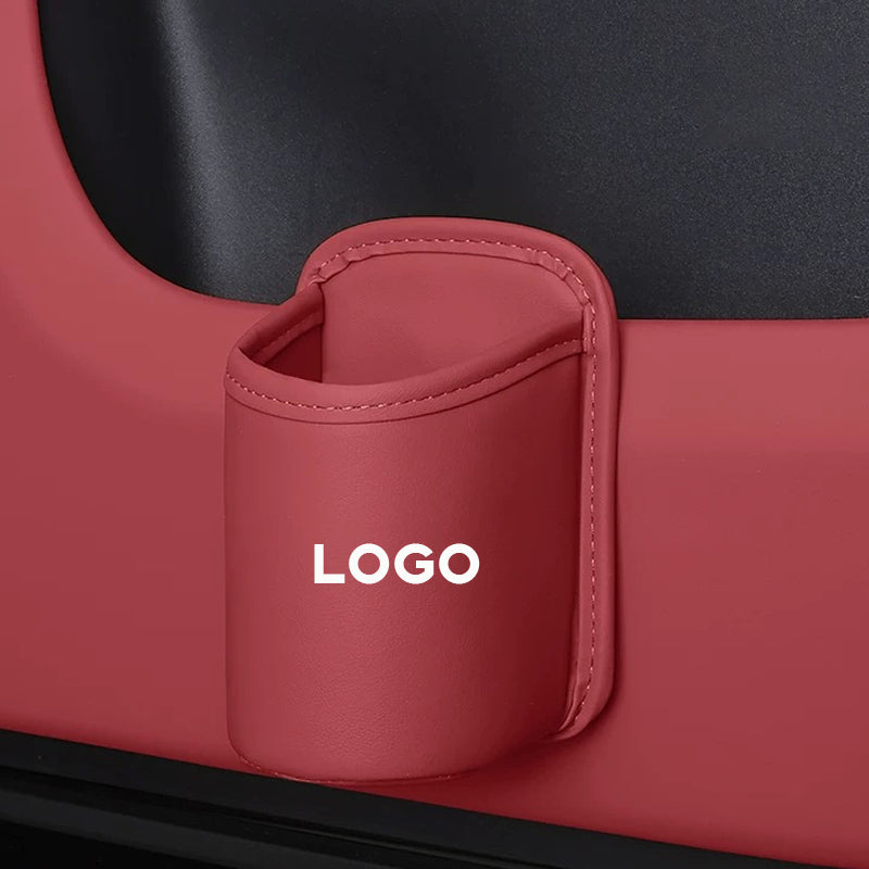 Car door cup holder