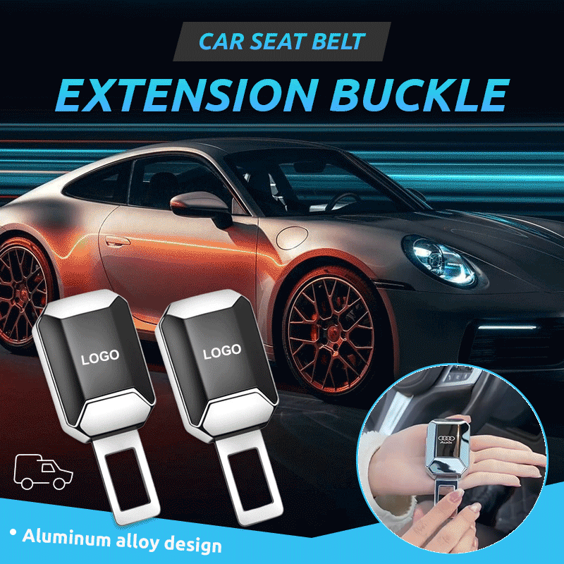 Zinc Alloy Car Seat Belt Extension Buckle