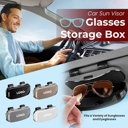 🕶️🚗 Premium car sunglasses holder and storage case