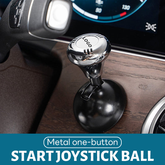 Metal One Button Start Joystick Ball