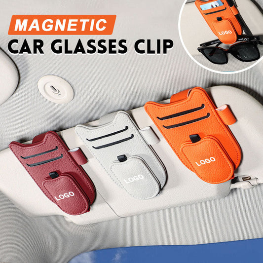 🚗Magnetic Car Glasses Clip✨