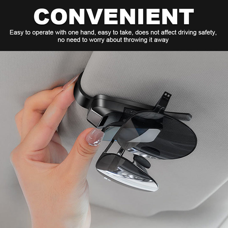 Multifunctional glasses clip for car