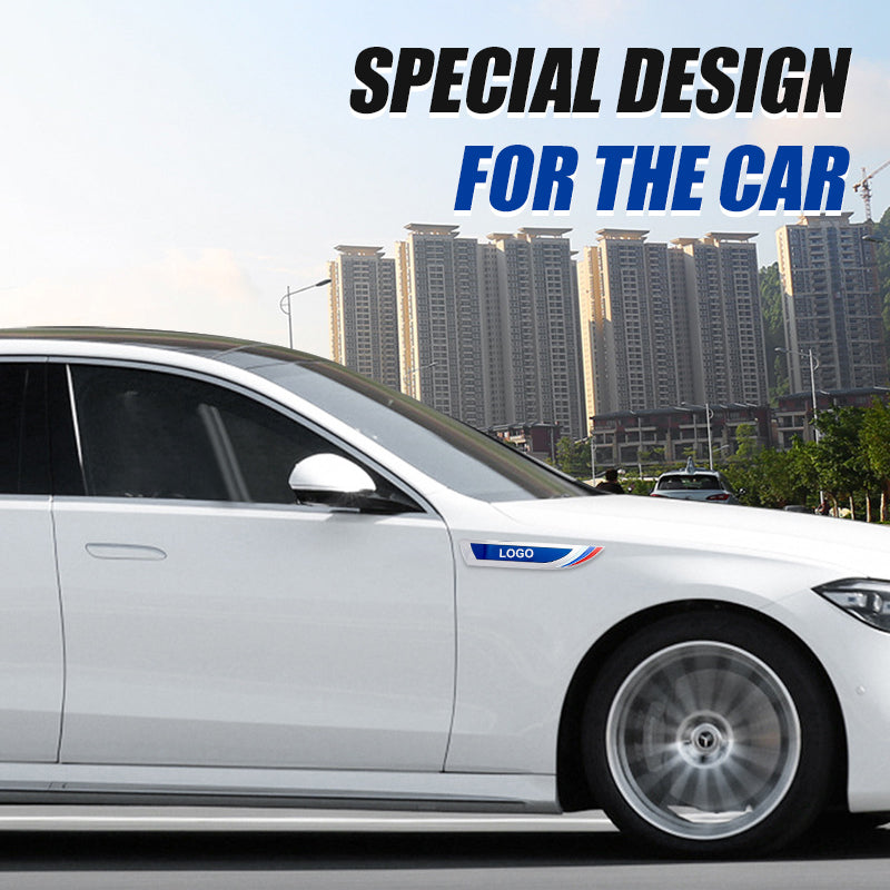 3D Metal Foil Car Decorative Sticker (One Pair)