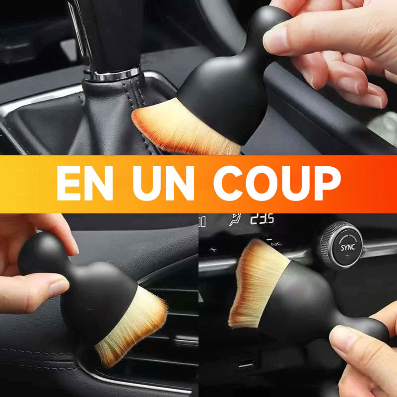 Soft car cleaning brush