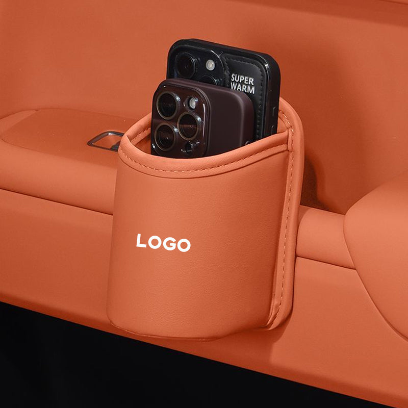Car door cup holder