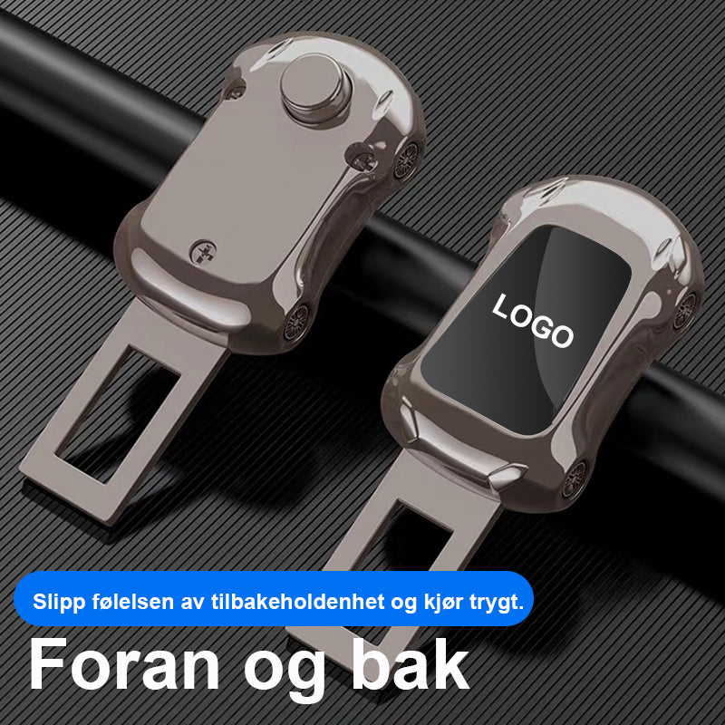Sports car style seat belt extender
