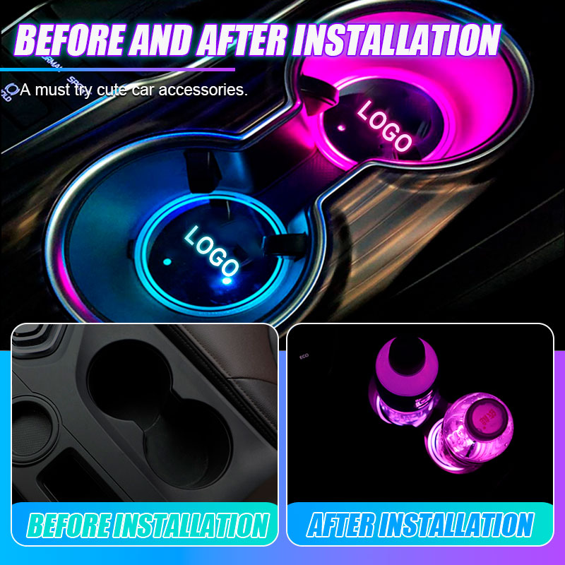 Car Coaster Mood Light