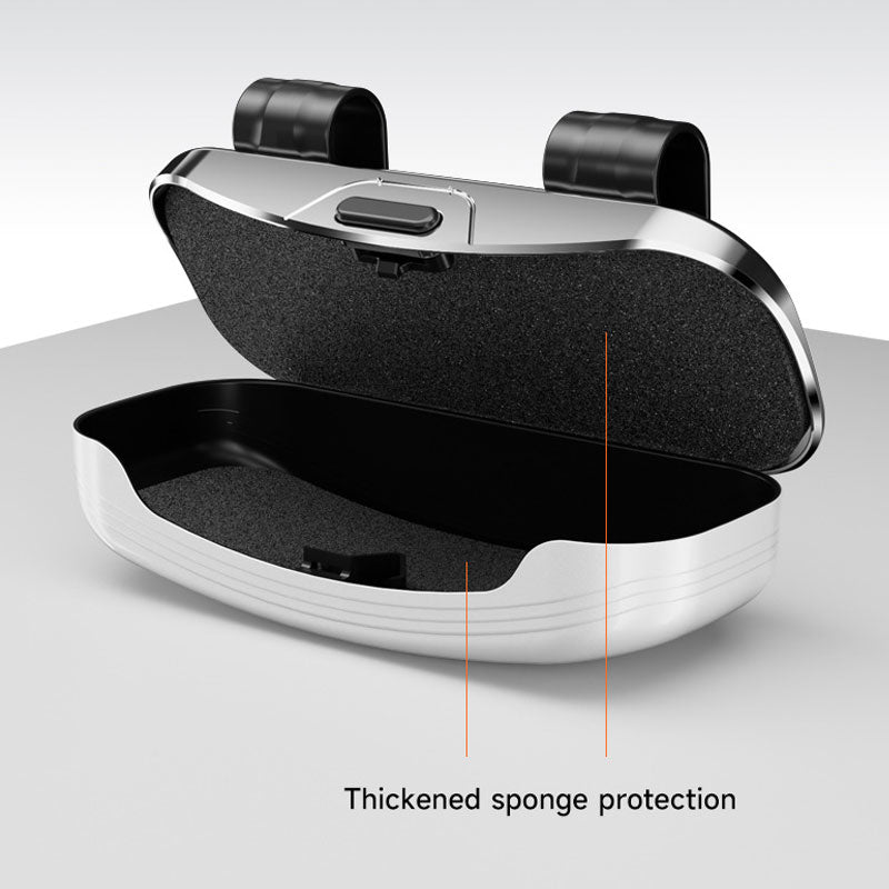 🕶️🚗 Premium car sunglasses holder and storage case