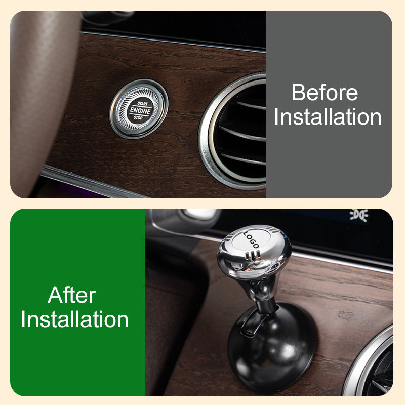 Metal One Button Start Joystick Ball