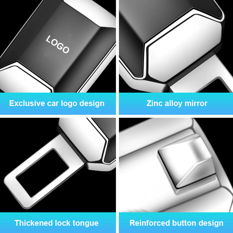 Zinc Alloy Car Seat Belt Extension Buckle