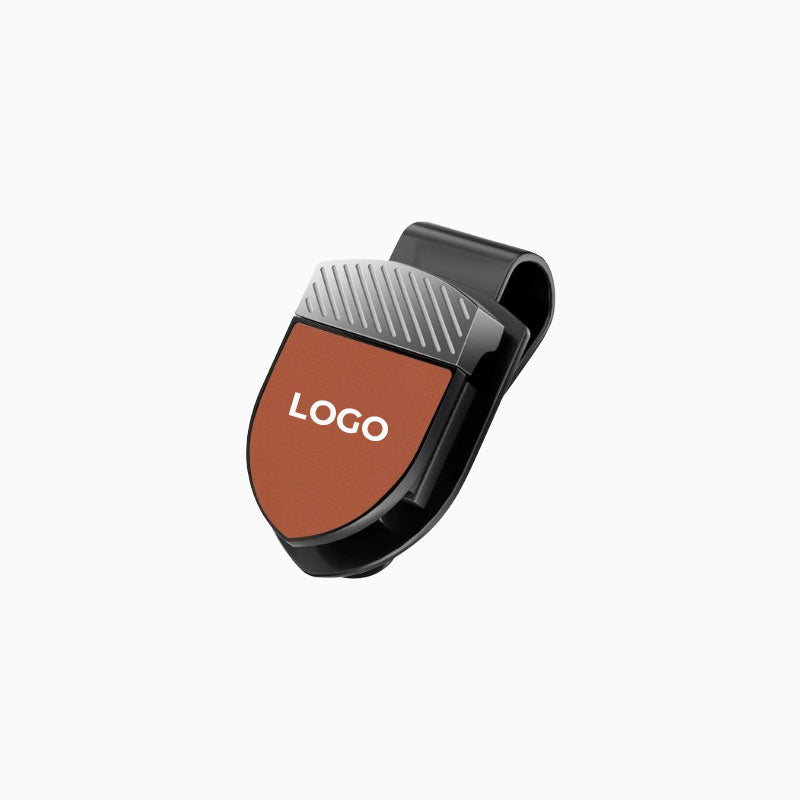 🕶️🚗 AutoClip Custom Logo Sunglasses Holder✨