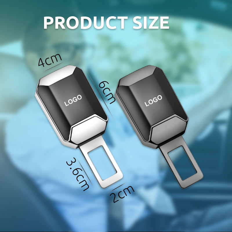 Zinc Alloy Car Seat Belt Extension Buckle