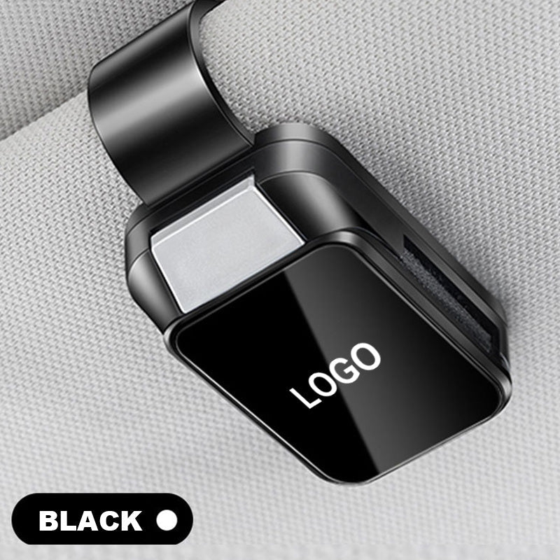Multifunctional glasses clip for car