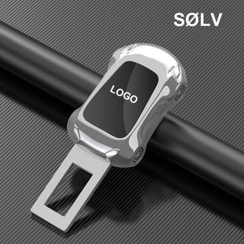 Sports car style seat belt extender