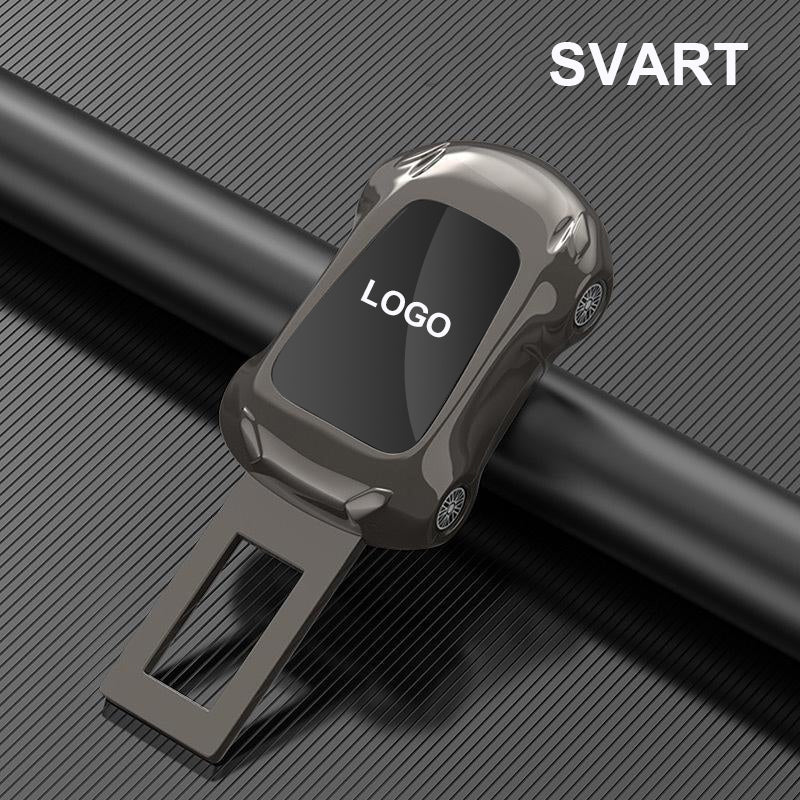 Sports car style seat belt extender