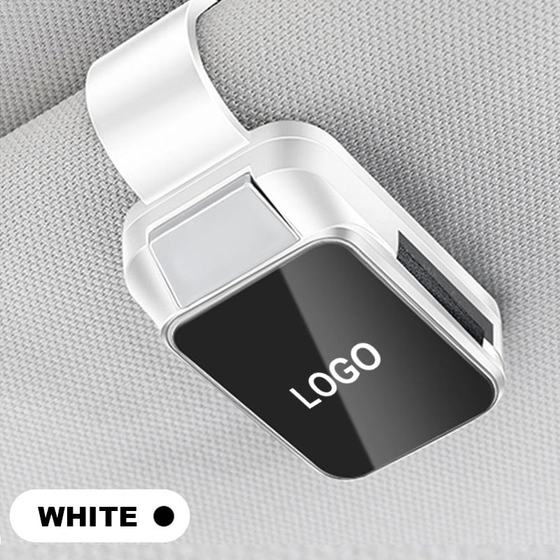 Multifunctional glasses clip for car